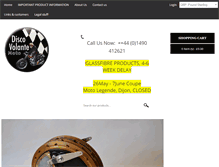 Tablet Screenshot of discovolantemoto.co.uk